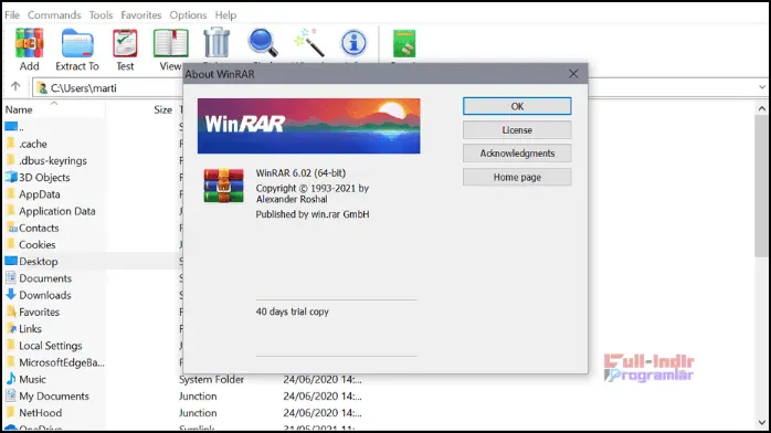 winrar full katılımsız​ Full