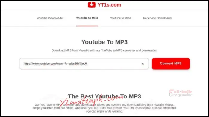 Youtube MP3 Dönüştürücü​ full