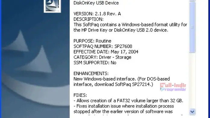 HP USB Disk Storage Format Tool v2 2.3 Full