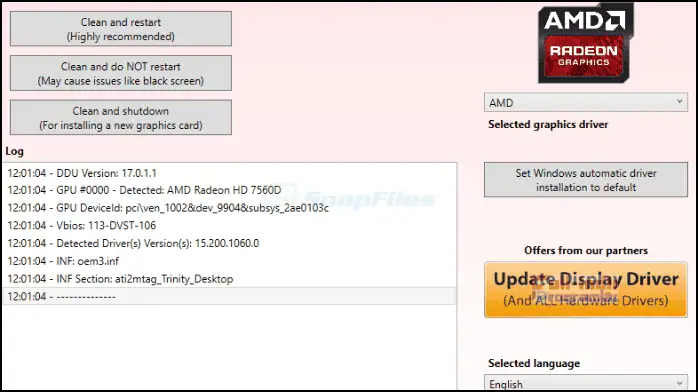 İndir Display Driver Uninstaller