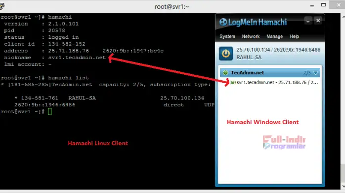 Hamachi İndir
