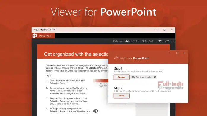 PowerPoint Viewer İndir pc