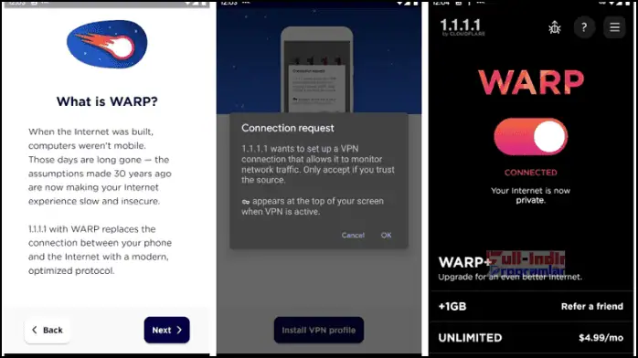 cloudflare warp vpn pc