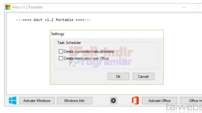 aact full activator indir