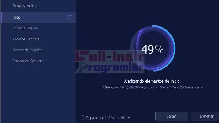 Advanced SystemCare Full İndir pro