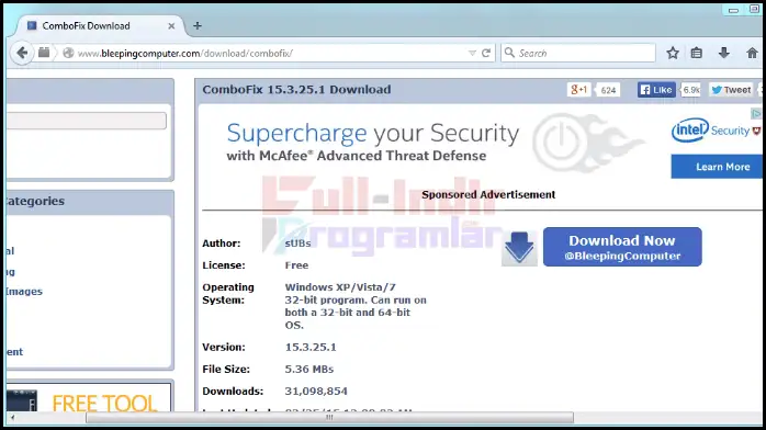 Combofix Full İndir PC