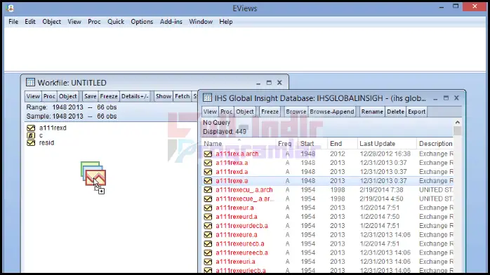 Eviews Enterprise Türkçe Edition 5 Eviews Full İndir Enterprise