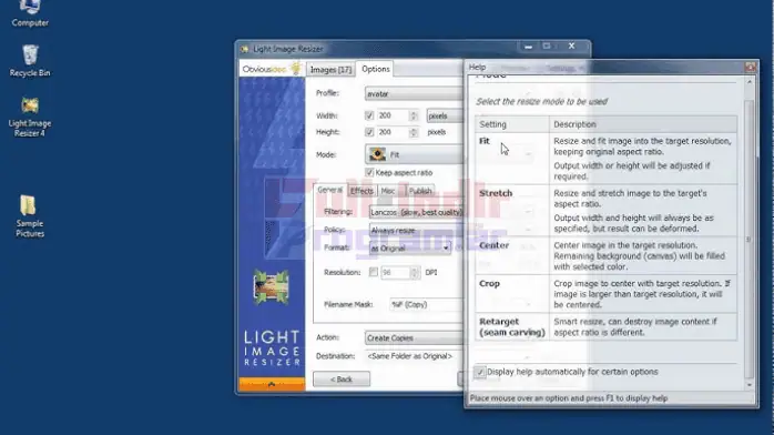 Light Image resizer Full Crack