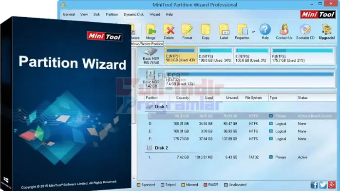 Minitool Partition Wizard Indir