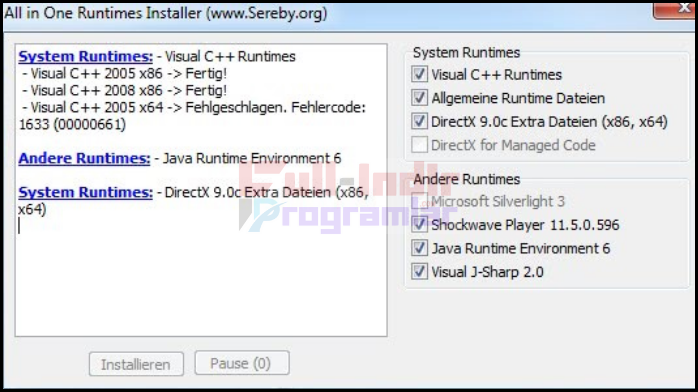 All In One Runtimes İndir 2026