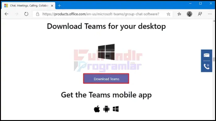Microsoft Teams İndir PC Full
