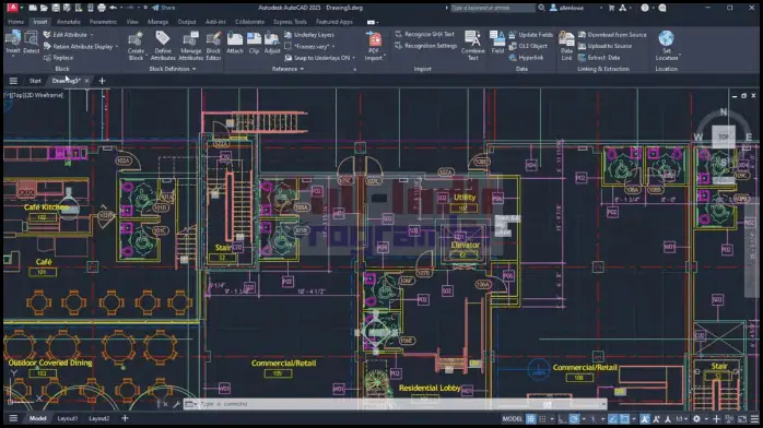 AutoDesk AutoCAD Full Crack İndir 2026 Full 2025.1.2 Türkçe 5 AutoCAD Full Crack İndir 2026