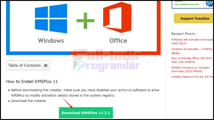 KMSpico Full Indir Gezginler